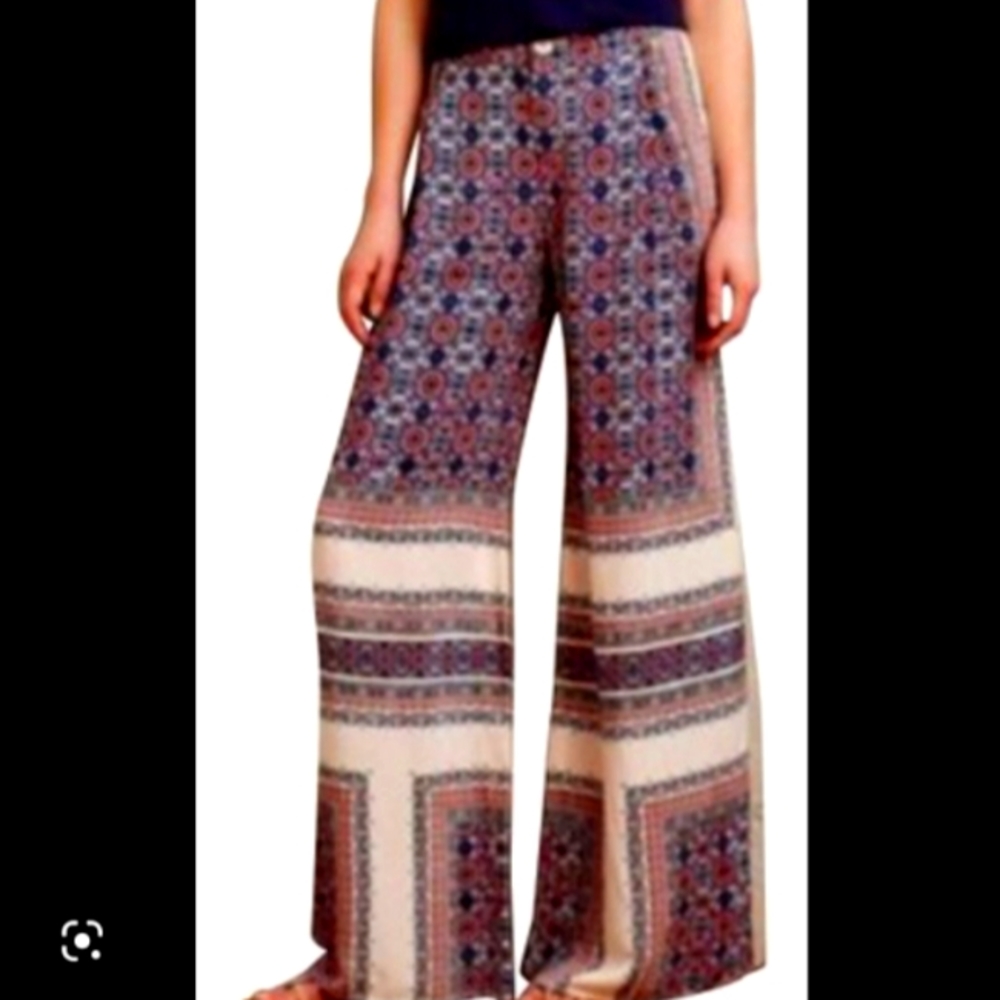 NWT Anthropologie Elevenses Yida wide leg pant